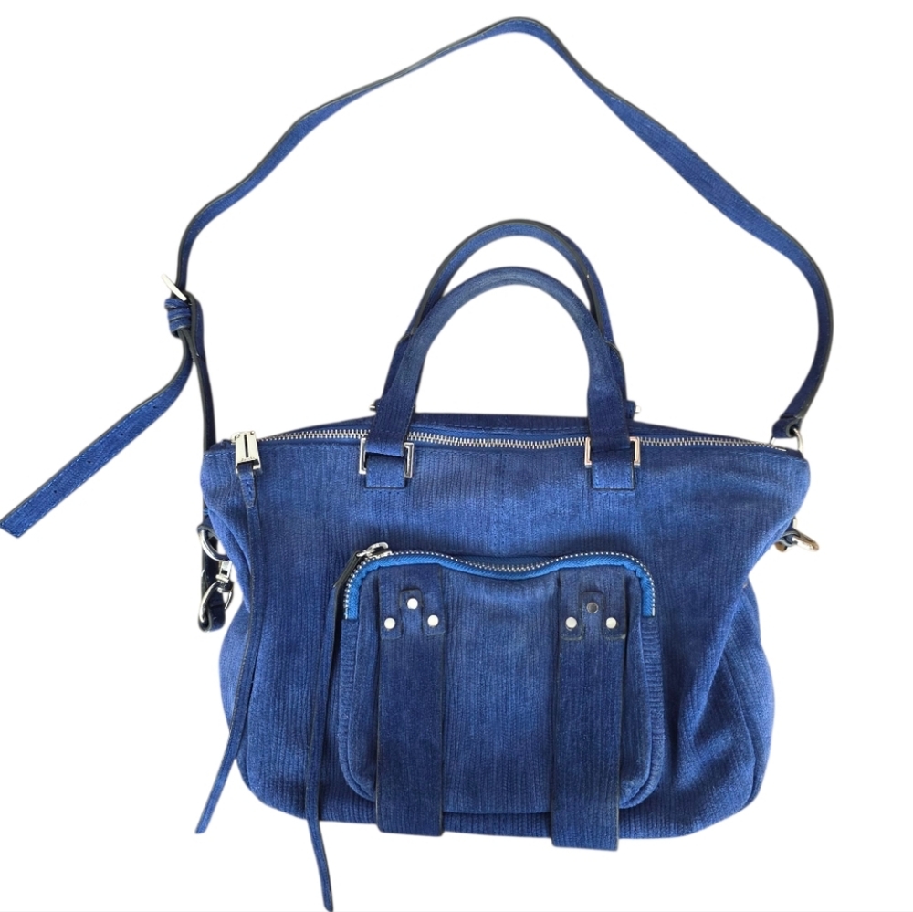 She + Lo Blue Crossbody Shoulder Handbag